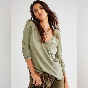 Free People long sleeve top